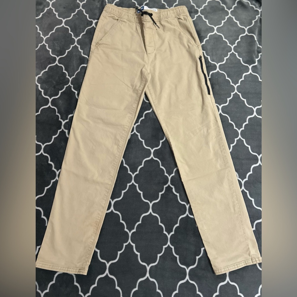 Old Navy Kids Khaki Cargo Pants Size XL(14-15)